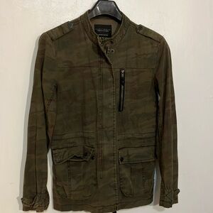 Sanctuary Los Angeles Camo army inspired jacket XS fits larger